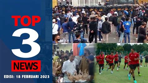 [TOP 3 NEWS] Erick Thohir Soal Suporter Ricuh, Jokowi Sidak Pasar ...