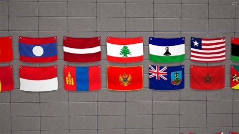 Mega Country Flag Pack (250+ Flags) - The Sims 4 Build / Buy - CurseForge