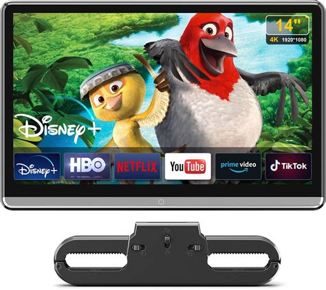 Amazon.com: Seventour 15.6 inch 4K Android Portable Car TV Headrest Monitor Tablet for Cars Back ...