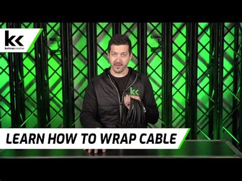Image result for Cable Wrap Using Over Under Method