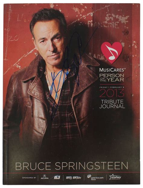 Image result for Bruce Springsteen Autograph