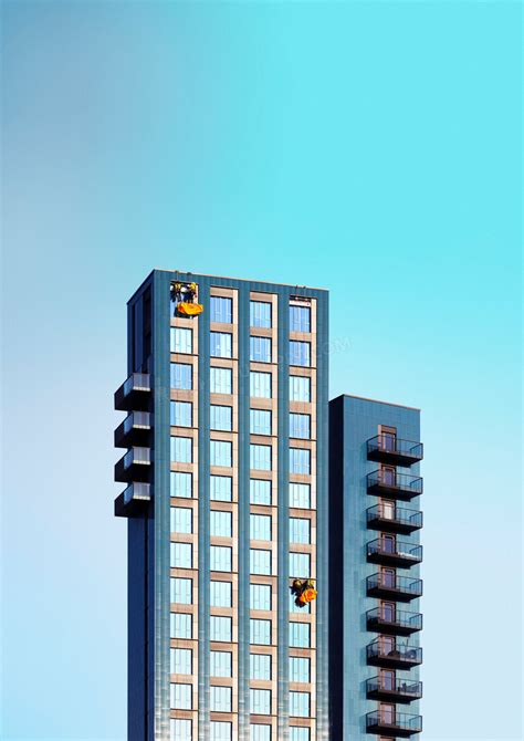 现代小区高楼建筑jpg格式图片下载_熊猫办公