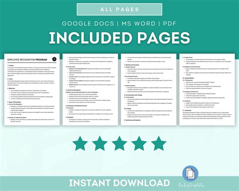 Image result for Employee Recognition Program Sample