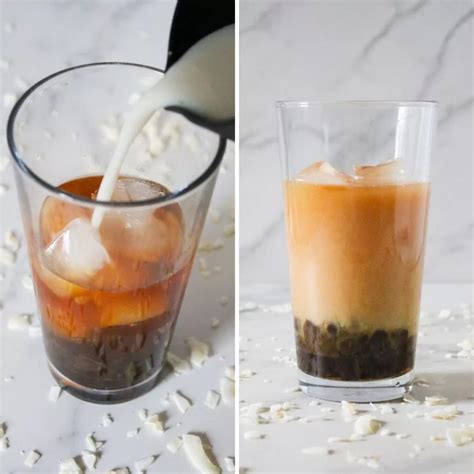 Coconut Milk Tea with Boba - The Coconut Mama