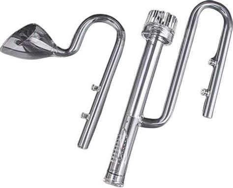 Aquanature Glass Lily Pipe Inlet Outlet Set with Surface Skimmer (17mm ...