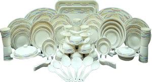 SHARIF Pack of 50 Melamin SHARIF P4 FULL DINER SET Dinner Set Price in ...
