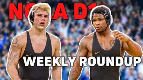 NCAA D1 Wrestling Week 14 Roundup: Iowa's 184lb Question - FloWrestling