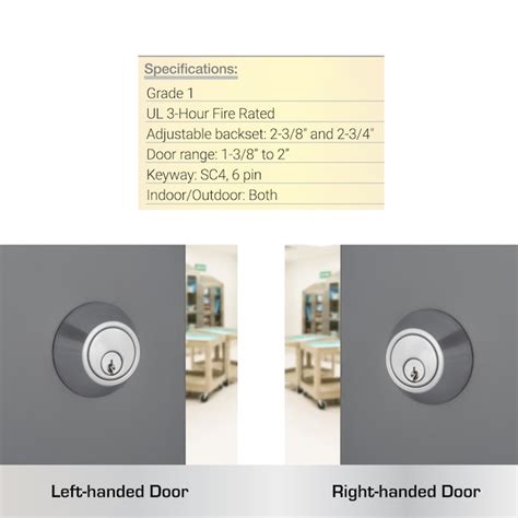 BRINKS COMMERCIAL Industrial Duty Commercial Satin Chrome Single ...