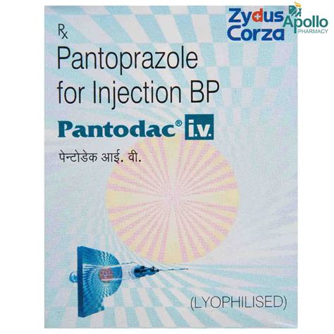 Pantodac 40 mg Injection | Uses, Side Effects, Price | Apollo Pharmacy