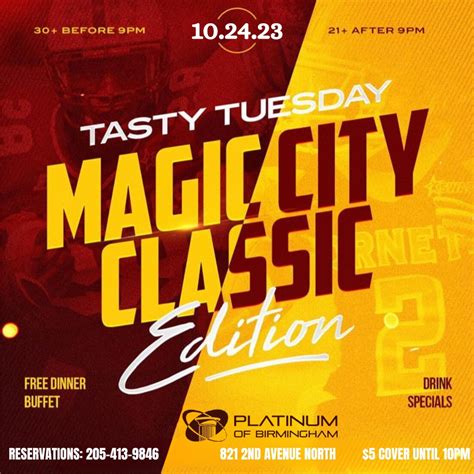(UPDATED) INSIDE: OVER 20 HOTTEST MAGIC CITY CLASSIC EVENTS