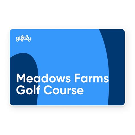 Meadows Farms Golf Course Giftly - Email, Text or Print, 4300 Flat Run ...