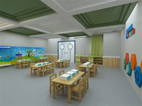 幼儿园专业教室|空间|室内设计|zmb12 - 原创作品 - 站酷 (ZCOOL)