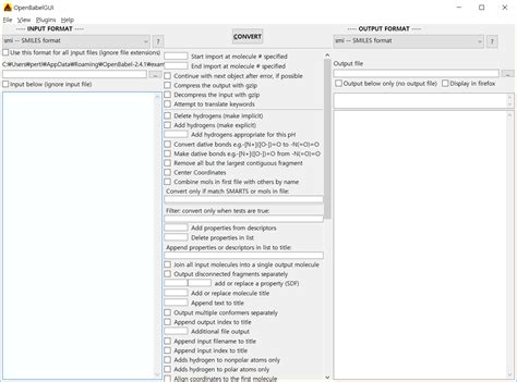 Open Babel Tutorial 的图像结果