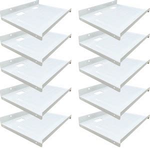 YAJNAS Wall Mount Set Top Box Stand For TV, Setup Box Holder, Pack of ...