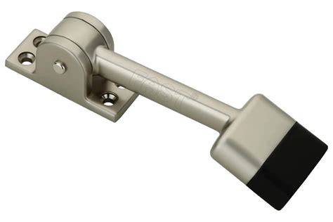 FAST Silver Satin 5 Inch Fully Heavy Body Powerful Working Door Stopper ...
