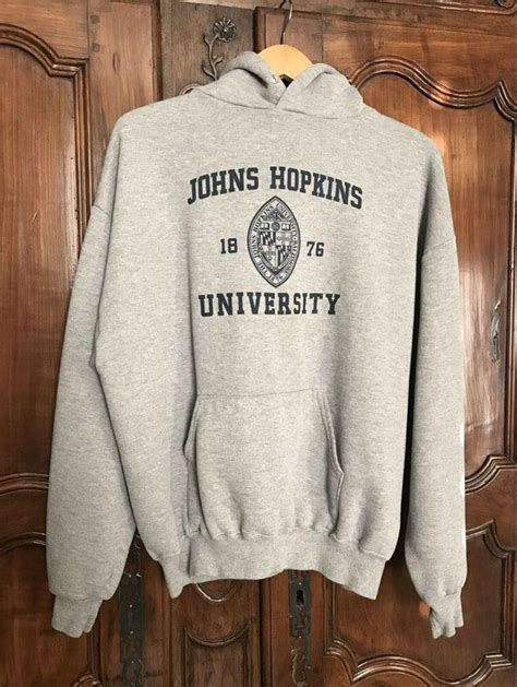 Vintage 90s Johns Hopkins University Blue Jays Hoodie, Johns Hopkins ...
