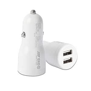 ERD CC-23 Car Charger 5V / 2.4 Amp. Dual Port USB Dock | Compatible ...