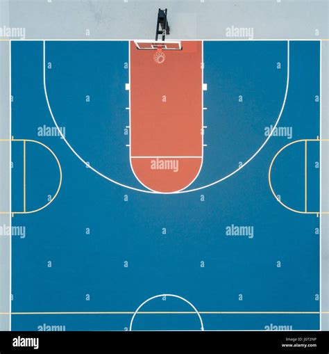 Basketball Hoop Aerial View High Resolution Stock Photography and ...