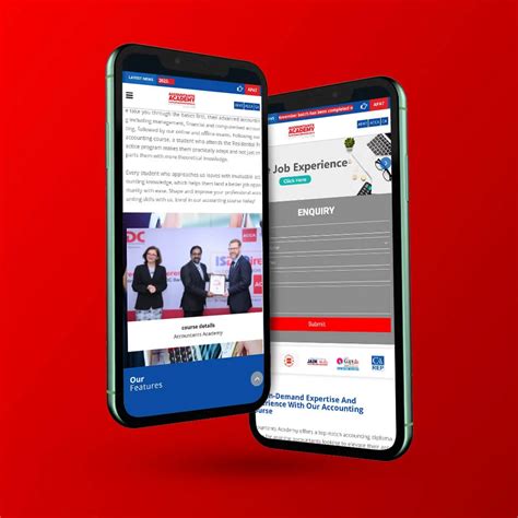 Web Design & Digital Marketing for Accountants Academy - GL Infotech