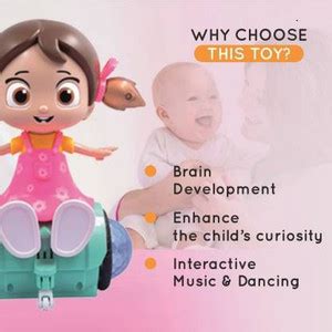 SALEOFF Rotating Bump & Go Musical Dancing Girl Doll With Flashing ...