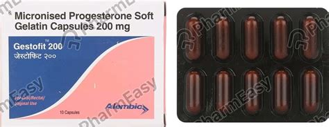 Gestofit 200 MG Oral/Vaginal/Rectal Capsule (10): Uses, Side Effects ...