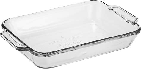 Amazon.com: Anchor Hocking Blue Glass Bakeware 3 Qt. Rectangular Baking ...