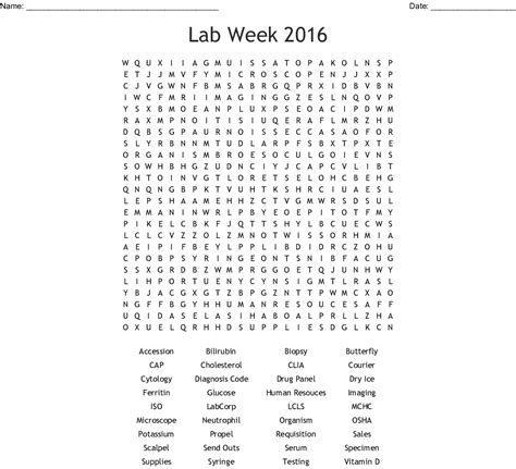 Image result for Lab Week Printable Puzzles