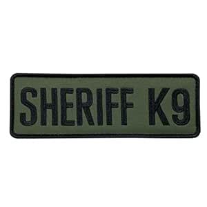 uuKen Embroidery OD Green Deputy Sheriff K9 Unit Department Military ...