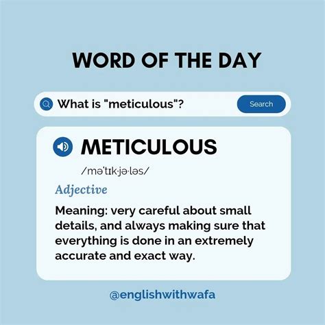 What Does Meticulous Mean Top Sellers | cityofclovis.org