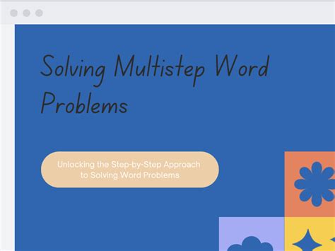 How to Solve Multi-Step Word Problems in GCSE 的图像结果