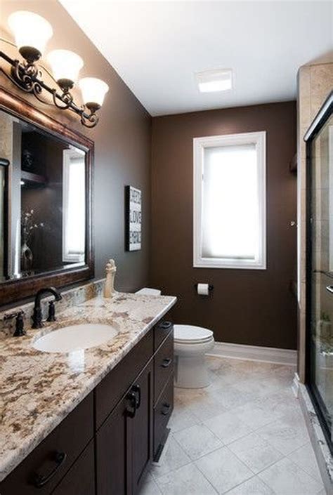 46 Incredible Bathroom Cabinet Paint Color Ideas - HOMYSTYLE