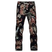 Men's Joggers Trousers Summer Pants Baggy Pants Beach Pants Drawstring ...