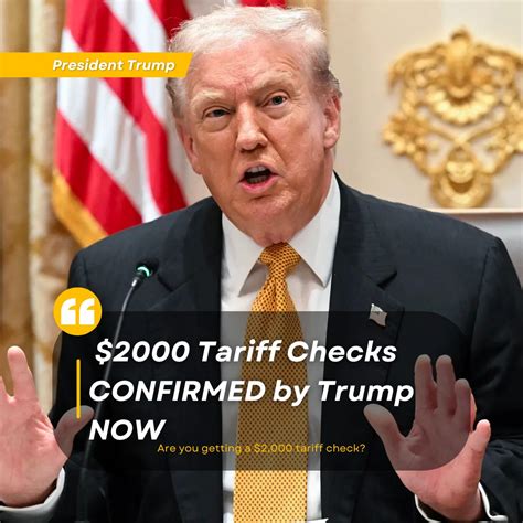 Esto - BREAKING: $2000 Tariff Checks CONFIRMED by Trump NOW | Facebook
