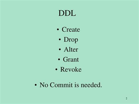 Image result for SQL DDL DML