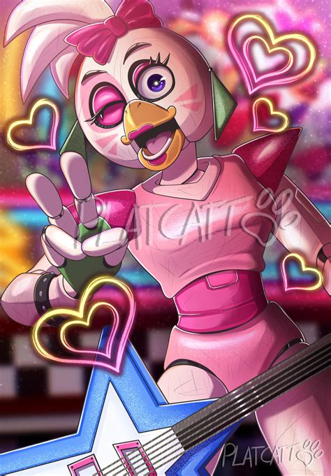 Glamrock Chica by TwinKattStudios on DeviantArt
