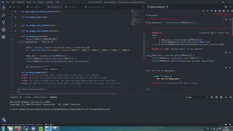 Image result for Interactive Python Vscode