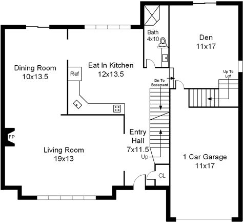 Amazing Center Hall Colonial Floor Plans