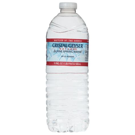 Crystal Geyser Alpine Spring Water Alpine Spring Water, Natural (16.9 ...