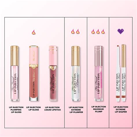 Lip Injection Extreme Lip Plumper - Gloss Idratante Volumizzante di TOO ...