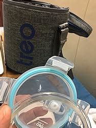 Buy MILTON Treo All Fresh Borosilicate Glass Tiffin, 400 ml, Set of 3 ...