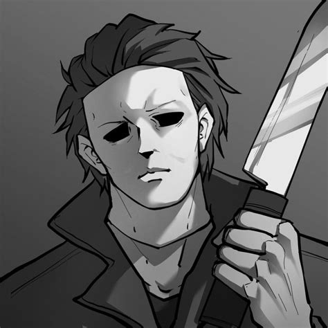 솜백🌸 on Twitter in 2021 | Michael myers fan art, Micheal myers fanart ...