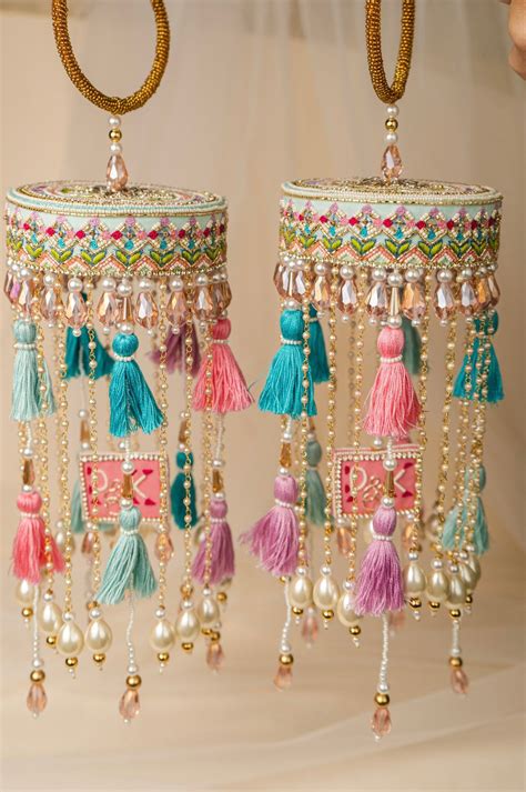Pastel Handcrafted Kaleeras - Handmade Indian Jewelry Kaleera Bridal ...