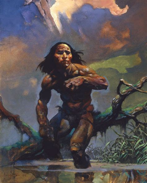 Frank Frazetta Art on Twitter | Fantasy art men, Painting, Frank frazetta