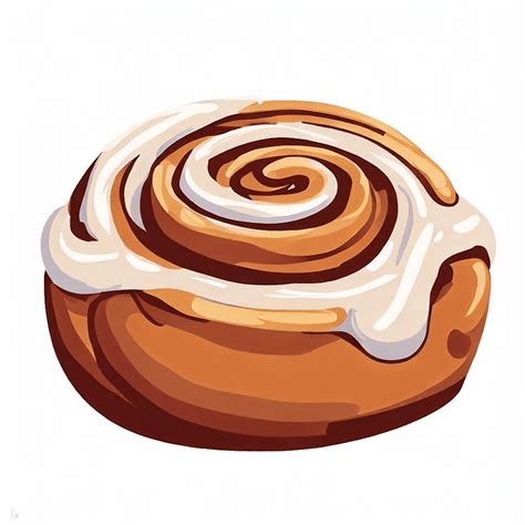 Cinnamon Roll Clipart Photo - ClipartWorld