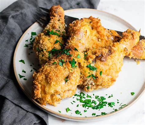 Oven-Fried Chicken Drumsticks