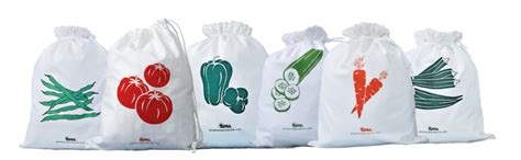 Buy Arka Home Products 100% Cotton Vegetable Storage Fridge Drawstring ...
