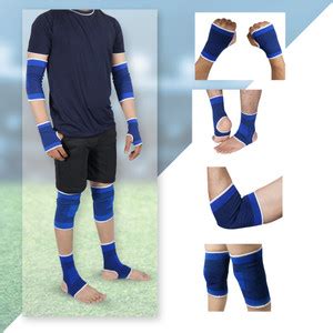 Manogyam Ankle,Elbow,Palm,Knee Support for Surgical and Sports Like ...