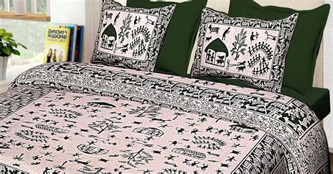 Indian Home Bed Sheet Colorful Bedroom Flatsheets 209 : Amazon.in: Home ...