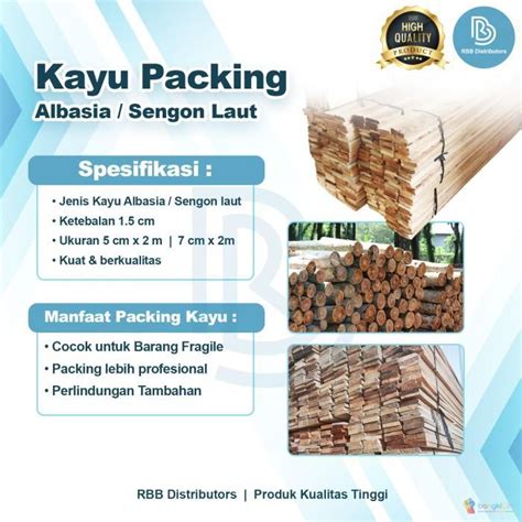 Kayu packing ukuran 5CM X 2 METER 7CM X 2 METER - 5 cm x 2 Meter ...