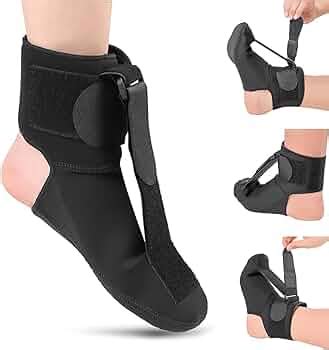 HANNEA Ankle-foot Orthosis, Foot Drop Splint Adjustable Ankle-foot ...